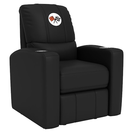Dreamseat Stealth Recliner with Corvette C2 Logo XZ52082CDSMHTBLK-PSGMC61040